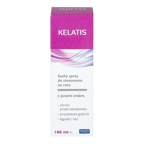 KELATIS SUCHY SPRAY DO STOSOWANIA NA RANY 100 ml