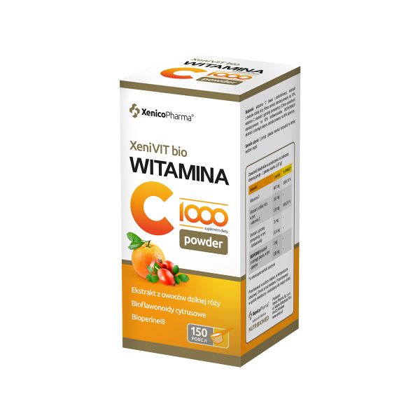 XENIVIT BIO WITAMINA C 1000 POWDER 150 porcji