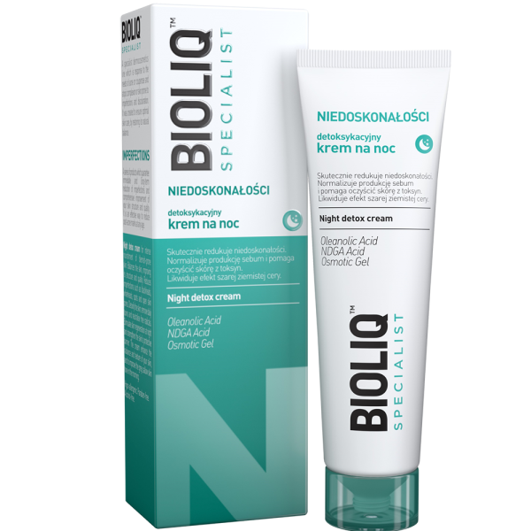 BIOLIQ SPECIALIST DETOKSYKACYJNY KREM NA NOC 30 ml