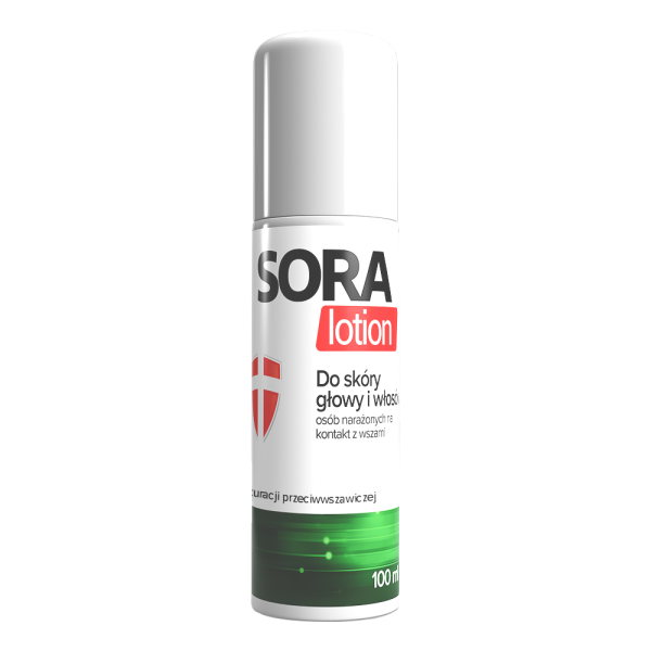 SORA LOTION DO SKÓRY GŁOWY I WŁOSÓW 100 ml