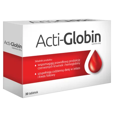 ACTI-GLOBIN 30 tabletek