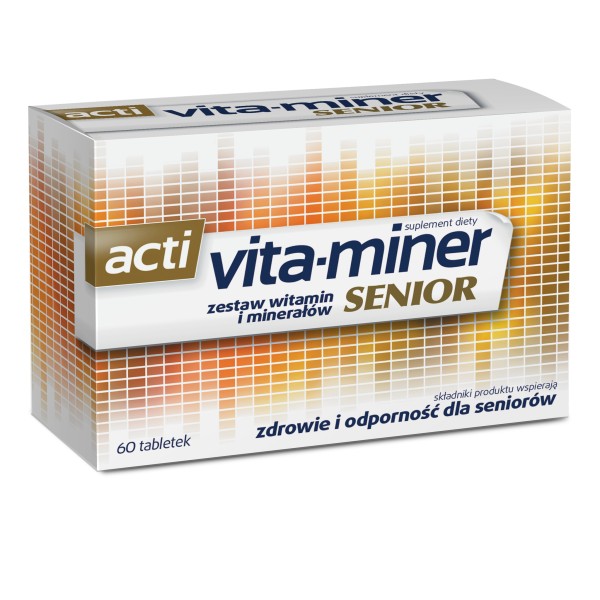 ACTI VITA-MINER SENIOR 60 tabletek