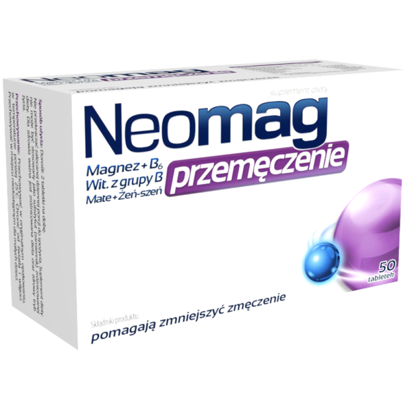 NEOMAG PRZEMĘCZENIE 50 tabletek