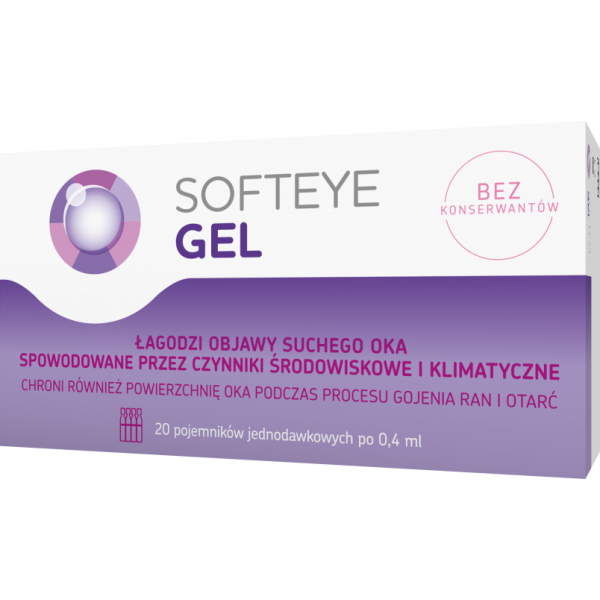 SOFTEYE GEL 20 pojemników po 0,4 ml żelu