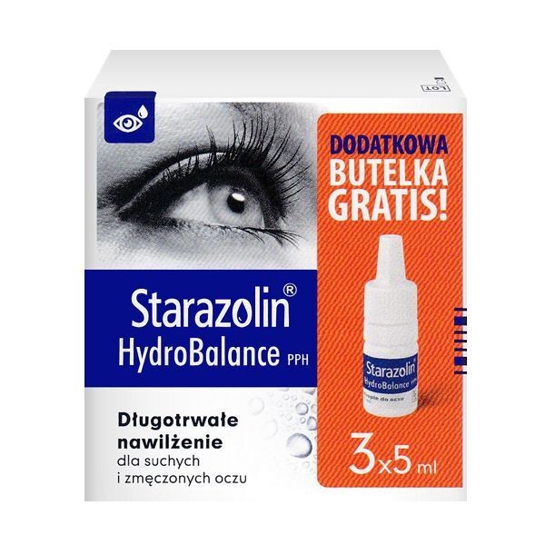 STARAZOLIN HYDROBALANCE :3 x 5 ml