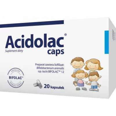 ACIDOLAC CAPS 20 kapsułek