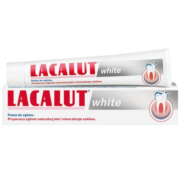 LACALUT WHITE PASTA DO ZĘBÓW 75 ml