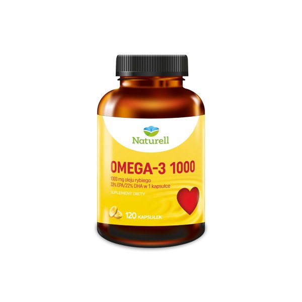 NATURELL OMEGA-3 1000 mg 120 kapsułek
