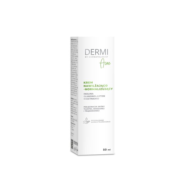 DERMI ACNE KREM NAWILŻAJĄCO-NORMALIZUJĄCY 50 ml