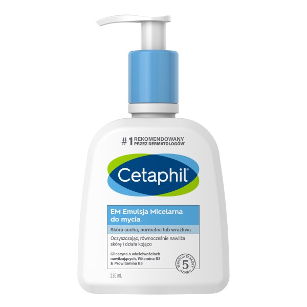 CETAPHIL EM EMULSJA MICELARNA DO MYCIA Z POMPKĄ 236 ml