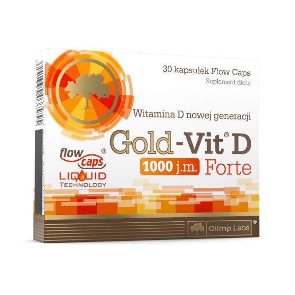 GOLD-VIT D FORTE 1000 j.m. 30 kapsułek