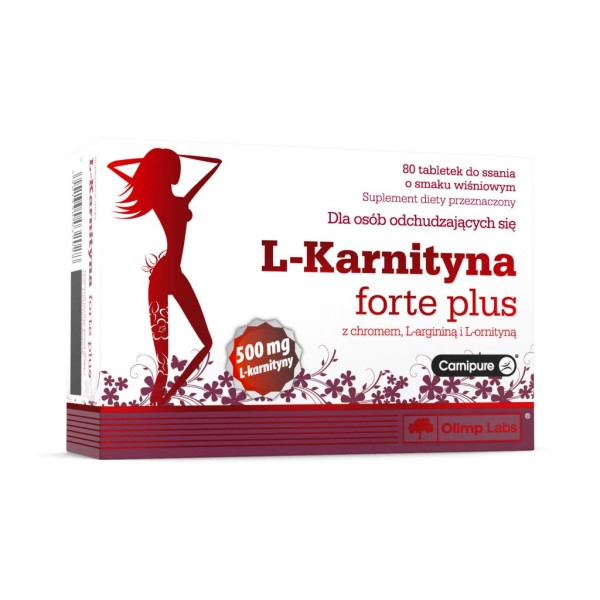 L-KARNITYNA FORTE PLUS: 80 tabletek