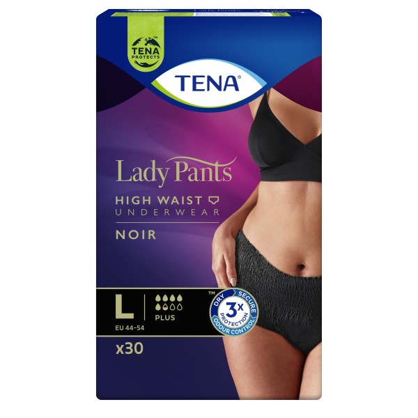 TENA Lady Pants Plus Noir L x 30 szt.