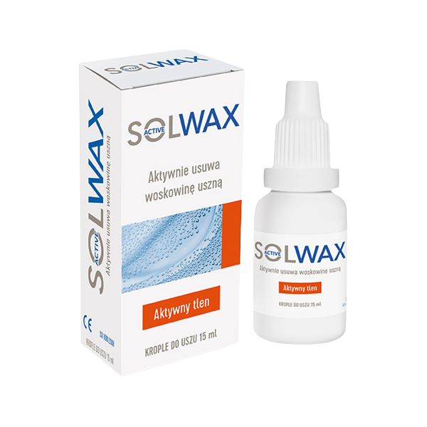 SOLWAX ACTIVE 15 ml krople do uszu