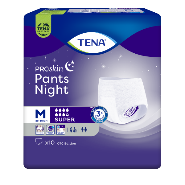 TENA Pants ProSkin Super Night M x 10 szt.