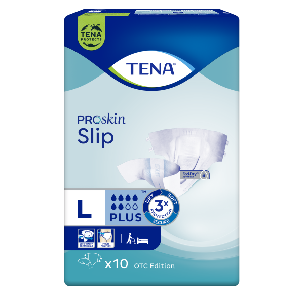 TENA SLIP ProSkin Plus L x 10 szt.