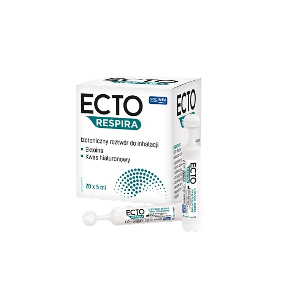 ECTO RESPIRA 20 ampułek: po 5 ml roztwór do inhalacji