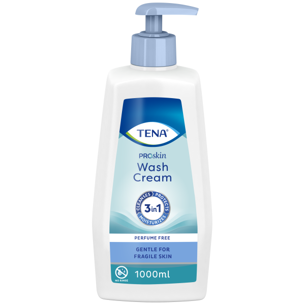 TENA WASH CREAM Krem myjący 1L