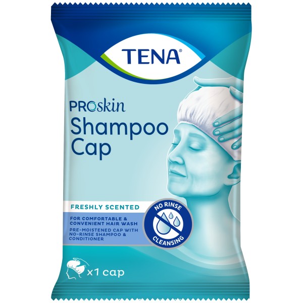 TENA Shampoo Cap Czepek do mycia włosów