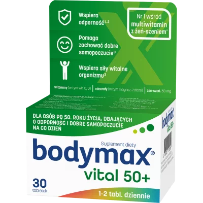 BODYMAX VITAL 50+ 30 tabletek