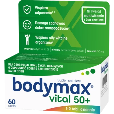 BODYMAX VITAL 50+ 60 tabletek