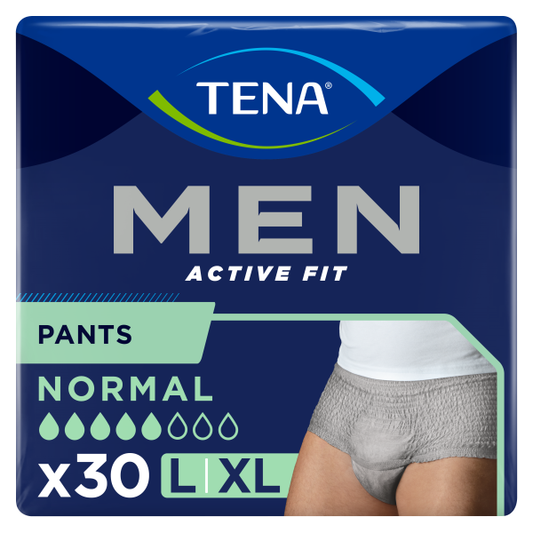 TENA Men Pants Normal Grey L/XL x 30 szt.