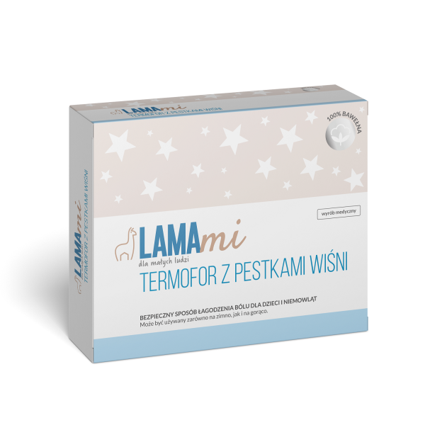 LAMAMI TERMOFOR Z PESTKAMI WIŚNI 180 g