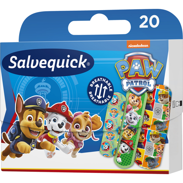 SALVEQUICK KIDS PSI PATROL PLASTRY 20 sztuk