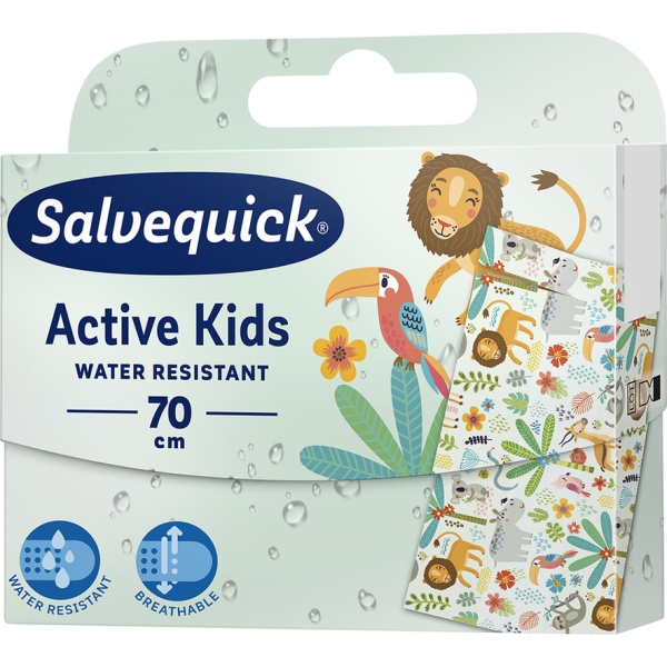 SALVEQUICK ACTIVE KIDS  PLASTRY 70 cm