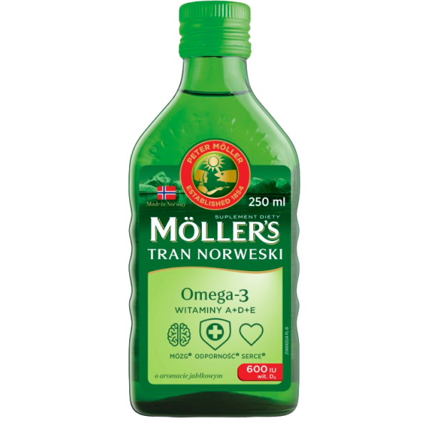 TRAN MOLLER'S JABŁKOWY: 250 ml płyn