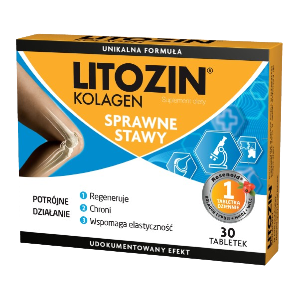 LITOZIN KOLAGEN SPRAWNE STAWY 30 kapsułek