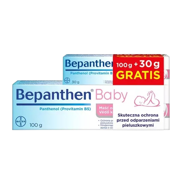 BEPANTHEN BABY MAŚĆ OCHRONNA 100g + 30g GRATIS