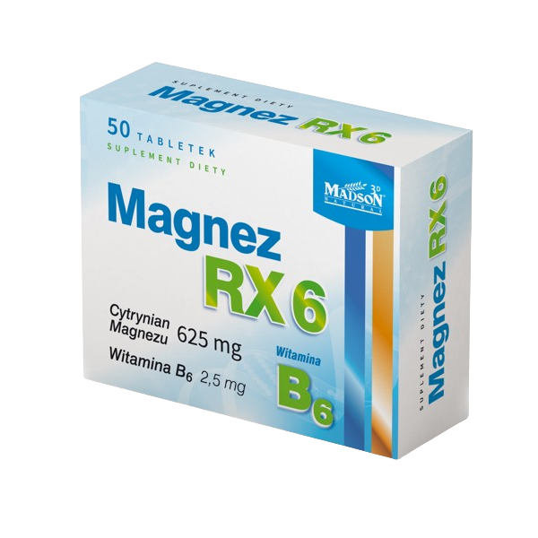 MAGNEZ RX 6 50 tabletek