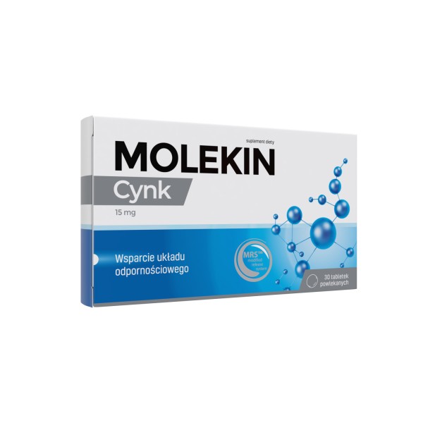 MOLEKIN CYNK 30 tabletek powlekanych