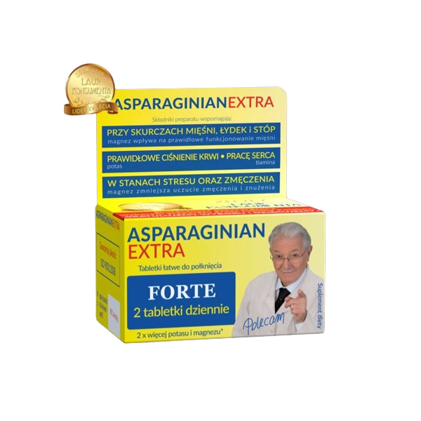 ASPARAGINIAN EXTRA 50 tabletek