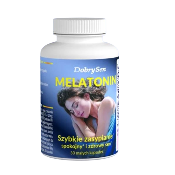 DOBRY SEN MELATONIN: 30 kapsułek