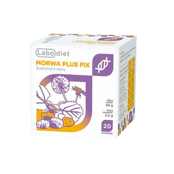 LABODIET MORWA PLUS FIX: 20 saszetek