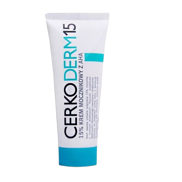 CERKODERM 15 KREM MOCZNIKOWY Z AHA 15%  75 ml