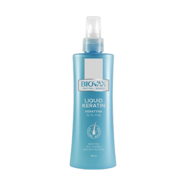 L'BIOTICA BIOVAX KERATYNA & JEDWAB KERATYNA W PŁYNIE 200 ml