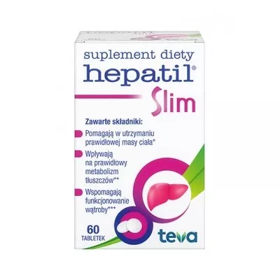 HEPATIL SLIM 60 tabletek