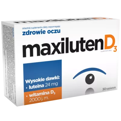 MAXILUTEN D3 30 tabletek