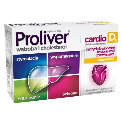 PROLIVER CARDIO D3 30 tabletek