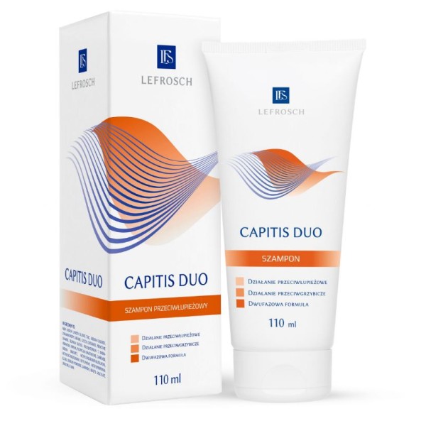 CAPITIS DUO 110 ml szampon przeciwłupieżowy