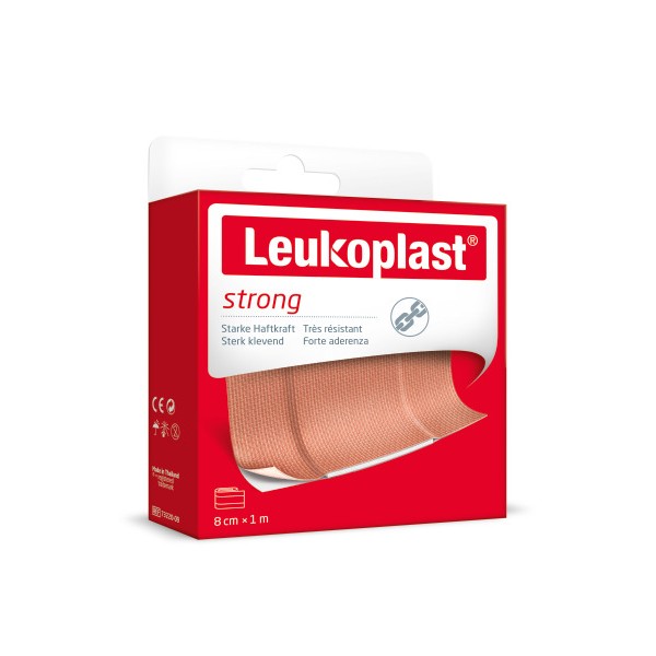 LEUKOPLAST STRONG 8 cm x 100 cm 1 sztuka