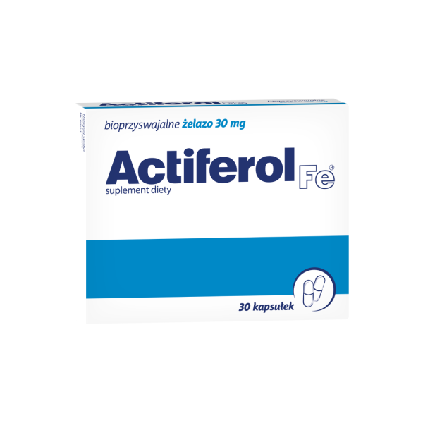 ACTIFEROL Fe 30 mg 30 kapsułek