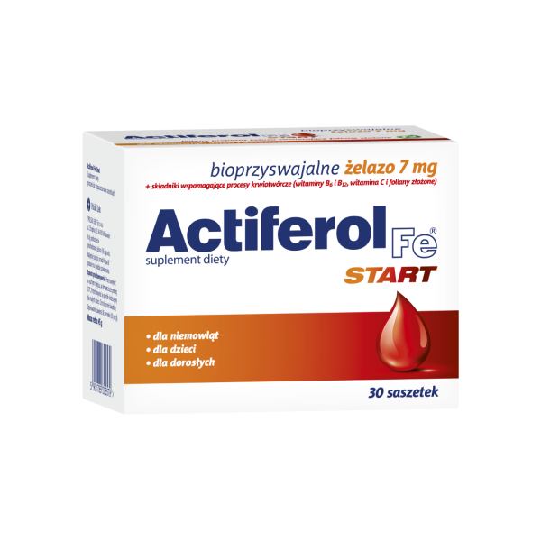 ACTIFEROL Fe START 7 mg: 30 saszetek