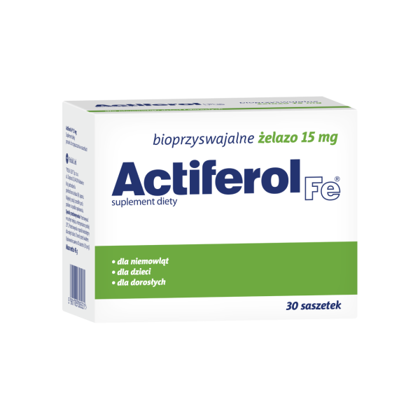 ACTIFEROL Fe 15 mg 30 saszetek
