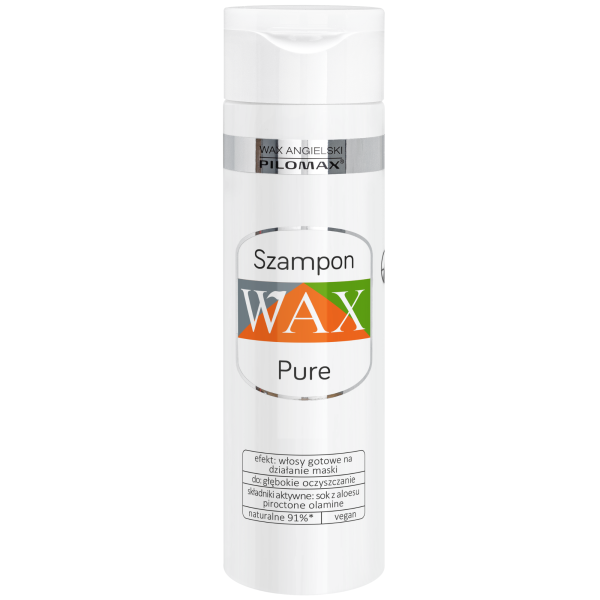 SZAMPON GŁĘBOKO OCZYSZCZAJĄCY PRZYGOTOWUJĄCY WŁOSY NA DZIAŁANI MASKI PURE WAX 200 ml