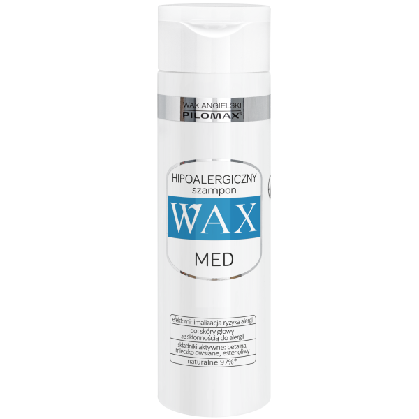 SZAMPON ŁAGODZĄCY PODRAŻNIENIA HIPOALERGICZNY MED WAX 200 ml