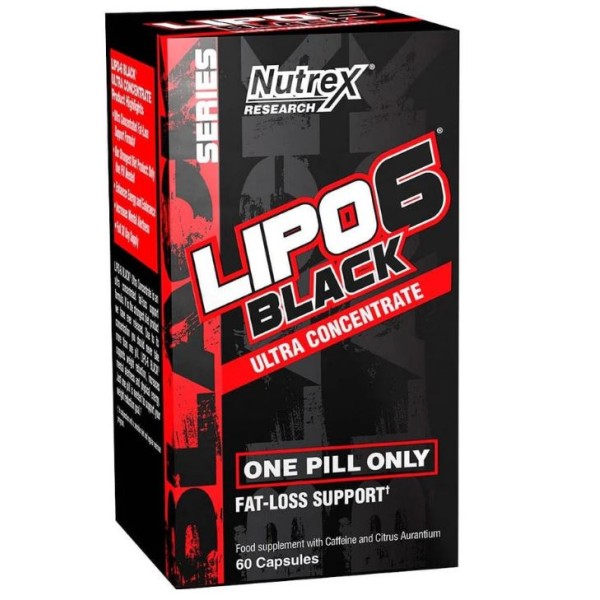 NUTREX LIPO 6 BLACK ULTRA CONCENTRATE: 60 kapsułek